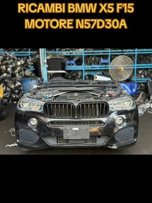 Half cut BMW X5 F15 con motore N57D30A (1 turbina)