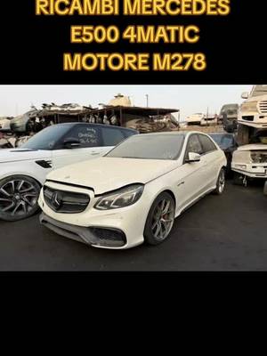 Mercedes E500 4MATIC con motore M278