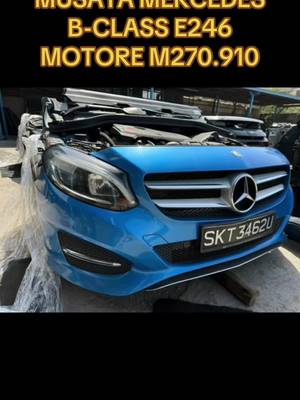 Mercedes Classe B W246 con motore M270.910
