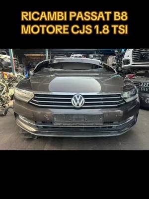 Volkswagen Passat B8 con motore CJS 1.8 TSI e cambio automatico
