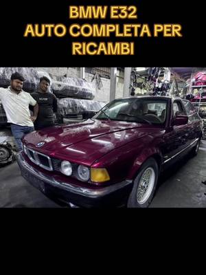 BMW Serie 7 E32 con motore M60B40 V8