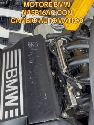 Motore BMW N45B16AC completo di cambio automatico (AT) e trazione posteriore (2WD)