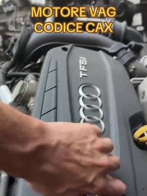 Motore originale del gruppo VAG con codice CAX