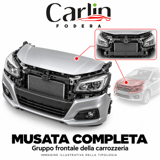 MUSATA COMPLETA — immagine illustrativa della tipologia, non del ricambio specifico — CarlinFodera