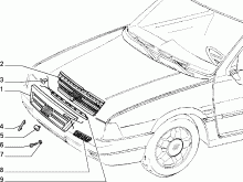 FIAT TEMPRA - GUARNIZIONE DI TENUTA NUOVA ORIGINALE - COD. 7705102