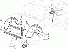 Riparo Fiat Uno Turbo R/89 - Cod. 7689482 Nuovo Originale