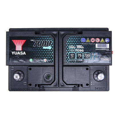 YUASA YBX7096 Batteria 12V 75Ah 700A